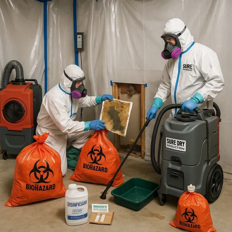 Contaminated Water Handling Protocols process in Kingfisher, OK